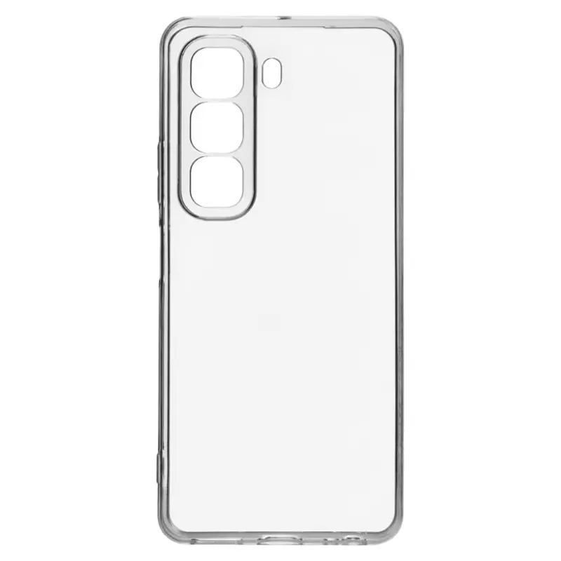 TPU чехол Epic Transparent 1,5mm Full Camera для Infinix Hot 50 Pro - фото 2