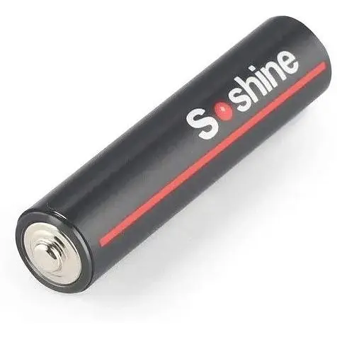 Акумулятор AAA Soshine 1.5V 400 mAh 600 mWh з Type-C зарядкою / Батарейка акумуляторна (18881) - фото 5