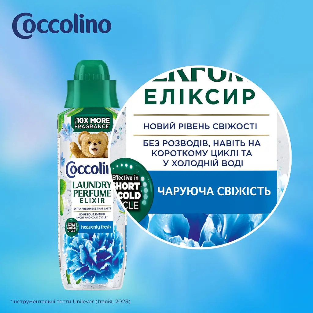 Духи для одежды Coccolino Эликсир Волшебная свежесть 460 мл - фото 6