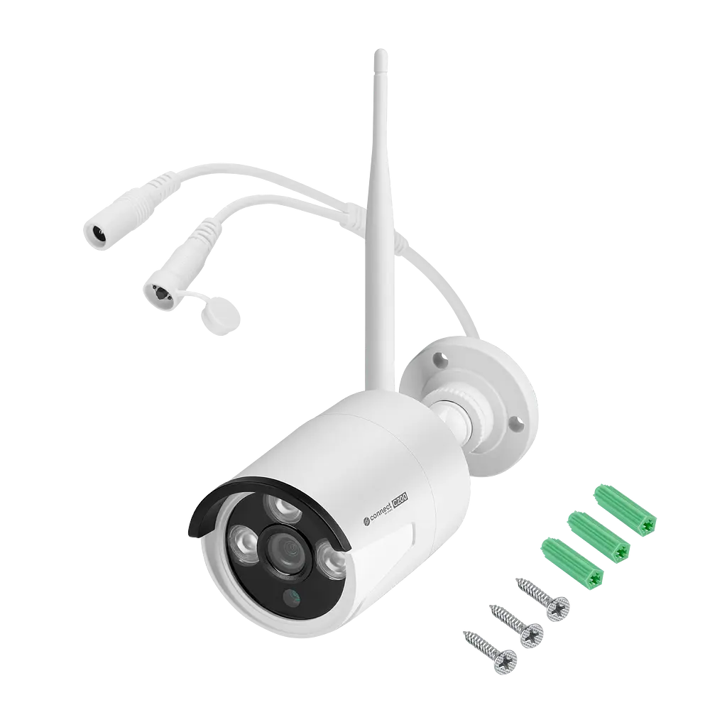 Комплект для відеоспостереження Wi-Fi Kruger & Matz Connect C200 Tuya Full HD - фото 4