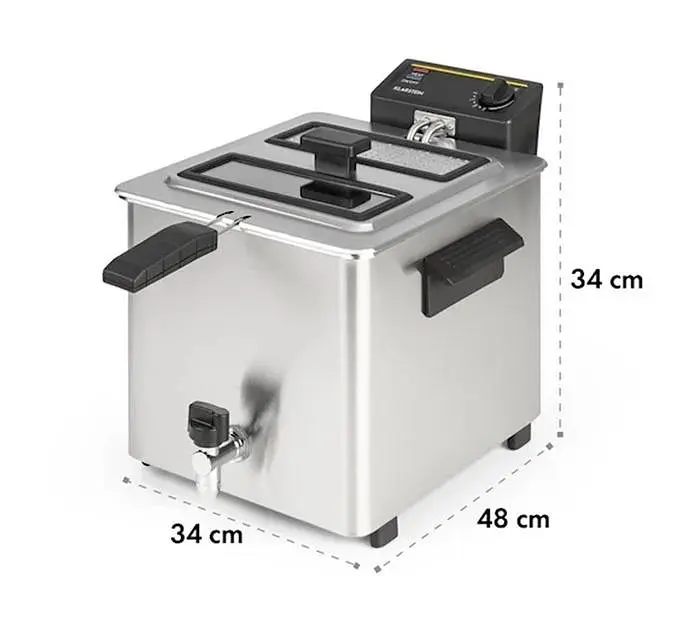 Фритюрница Klarstein Family Fry (10033342) - фото 3