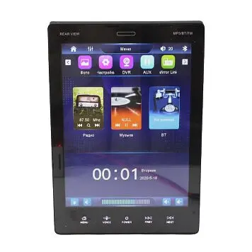 Автомагнитола XPRO 2Din с экраном 9.5'' Tesla Style черный (7577_2640) - фото 6