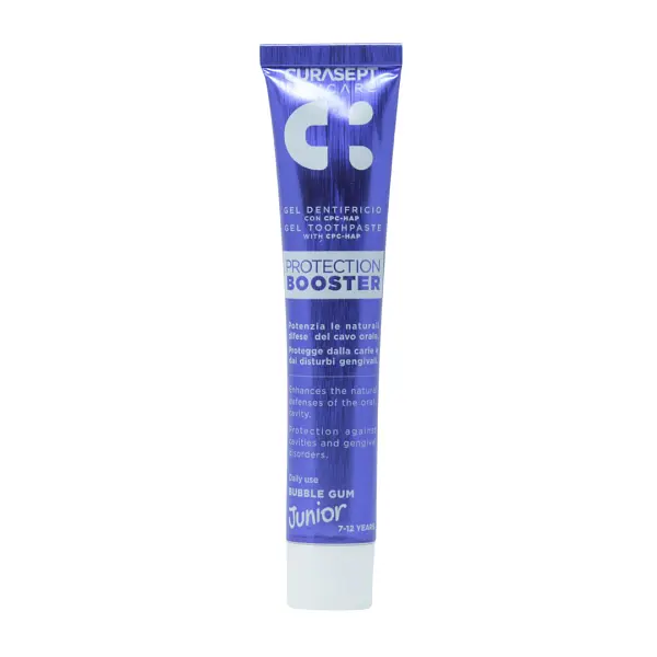 Детская зубная паста CURASEPT DAYCARE PROTECTION BOOSTER JUNIOR, 7-12 лет, 50мл - фото 2
