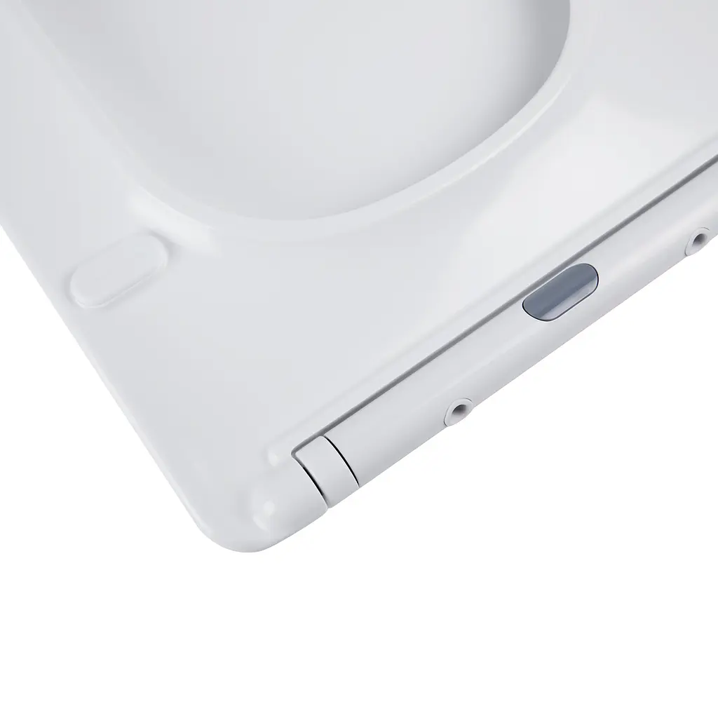 Унитаз-компакт Qtap Nando безободковый с сиденьем Soft-close QT12221222AW - фото 8
