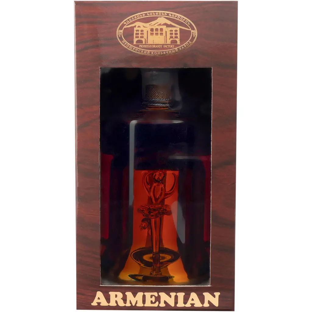 Бренді Proshyan Armenian Хент 15 років 40% 0.5 л в коробці - фото 7