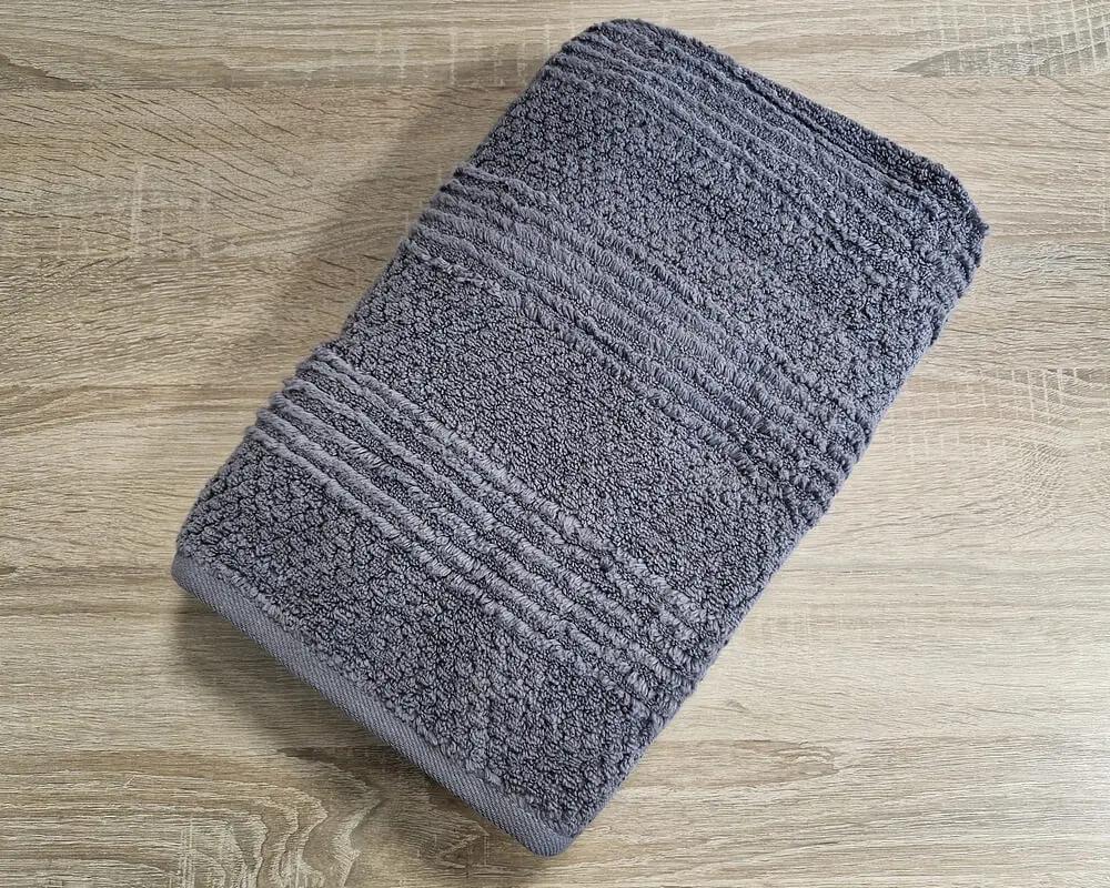 Набір турецьких махрових рушників Cestepe MicroCotton Premium 3 штуки 70x140 Nesha щільність 600 г/м2 - фото 6