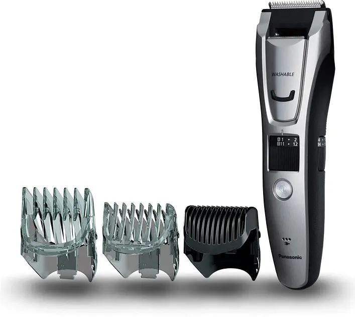 Триммер Panasonic для бороды, усов, головы и тела черно-серебристый (ER-GB80-S520) - фото 2
