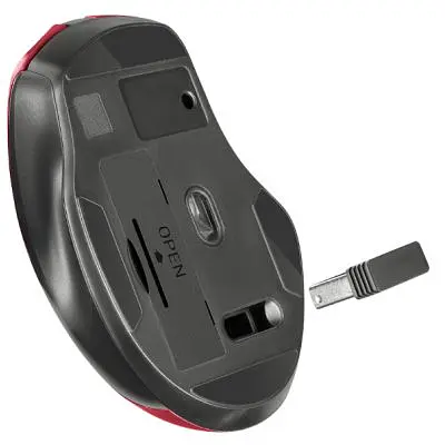 Компьютерная мышка Defender Prime MB-053 Silent Wireless Red (52052) - фото 3