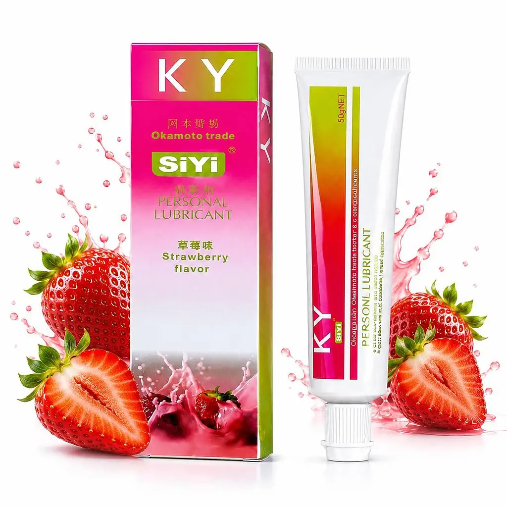 Гель-лубрикант SIYI Personal Lubricant Strawberry на водній основі з полуничним ароматом, 50 г - фото 6