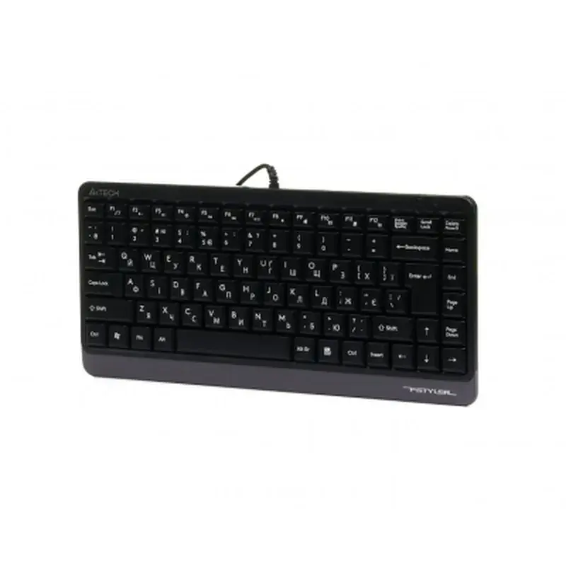 Клавіатура A4Tech FK11 Fstyler Compact Size USB Grey (4711421953313) - фото 2
