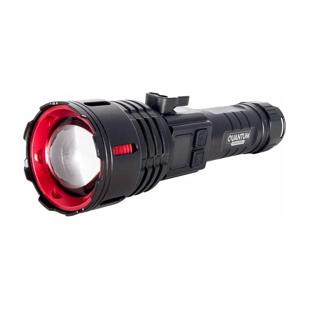 Ліхтар Quantum QM-FL1036 STREAM 4500mAh 10WLED zoom +3WCOB Type-C/Power Bank (QM-FL1036)