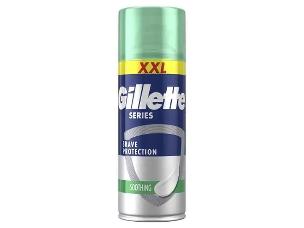 Піна для гоління GILLETTE 400мл Series Soothing Для чутливої шкіри з алое вера для чоловіків