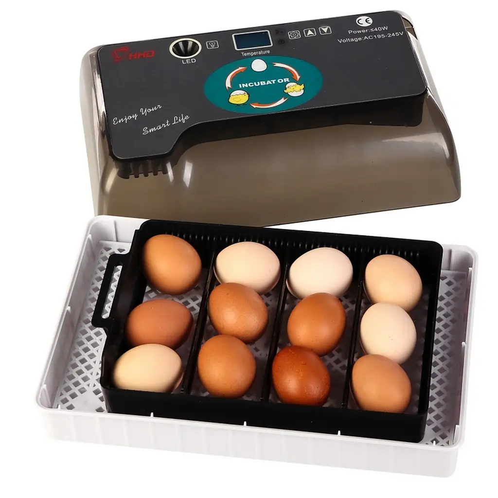 Інкубатор автоматичний Kruger Meier ProNestix на 12 яєць з термостатом та овоскопом - фото 11