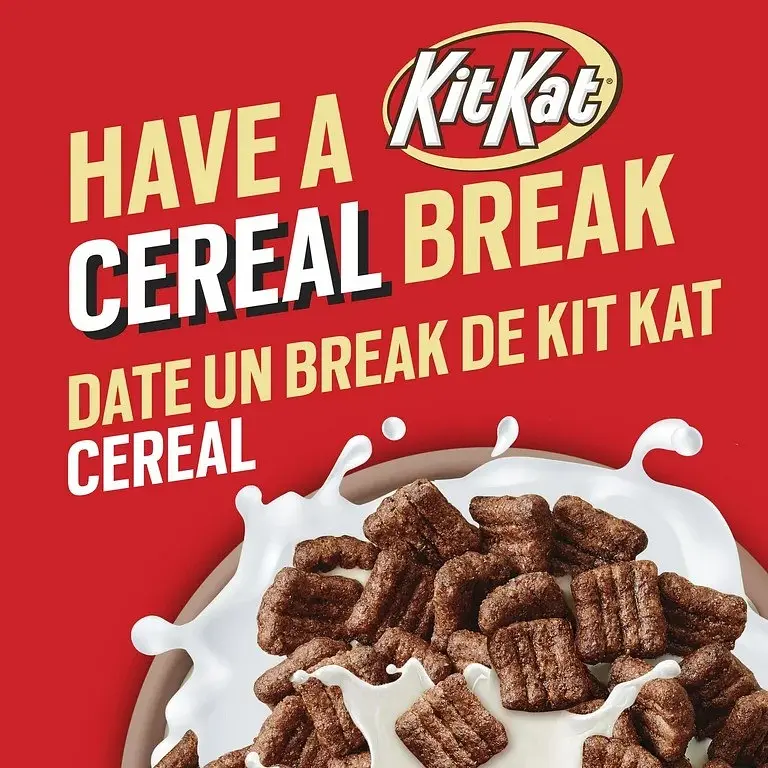 Пластівці злакові для сніданку KitKat Cereal 552g - фото 8