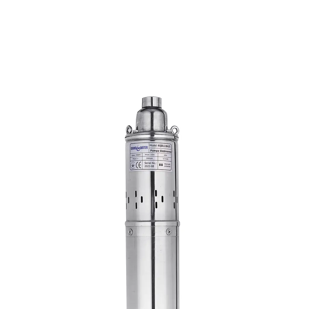 Насос глибинний Grandwater 4S QGD1,2-100-0,75 кВт CV019739 - фото 2