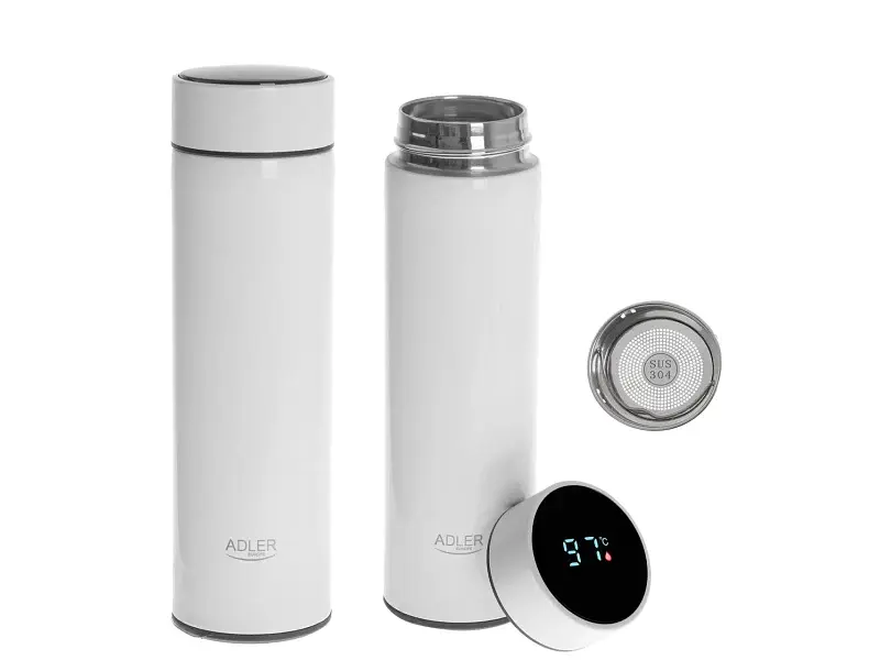 Термос Adler White AD 4506 - фото 2