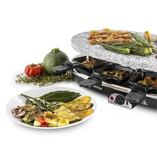 Гриль раклет Klarstein All-U-Can Grill Raclette 4-in-1 (10028450) - фото 7