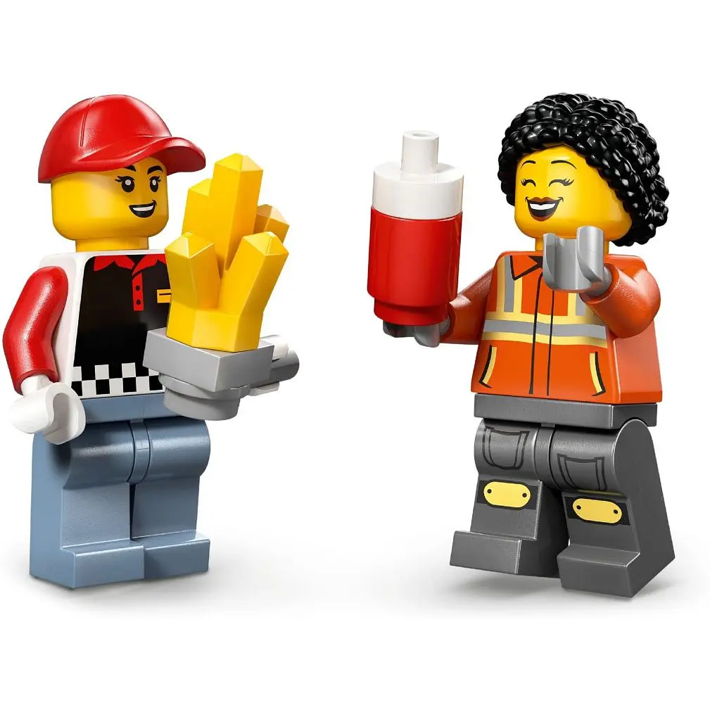 Конструктор LEGO City Вантажівка з картоплею фрі 216 деталей (60488) - фото 6