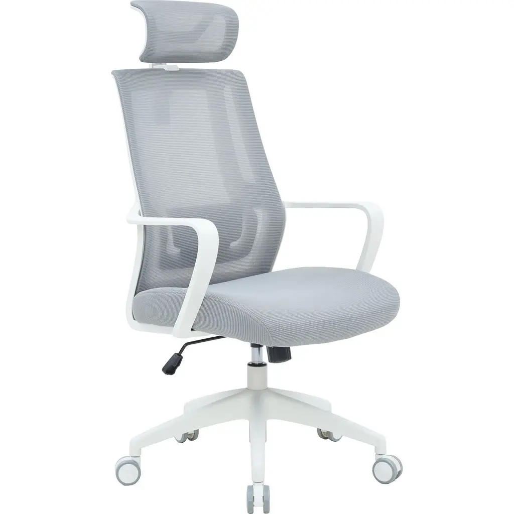 Офісне крісло OfficePro Harmony OC310-W-LG-LG White/Light Gray [167728] - фото 4