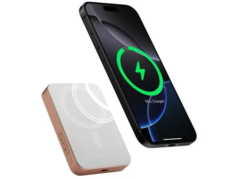 Зовнішній акумулятор (Power Bank) Pitaka Aramid Fiber Magnetic 10000mAh 20W Sunset (PBQ2502) - фото 3