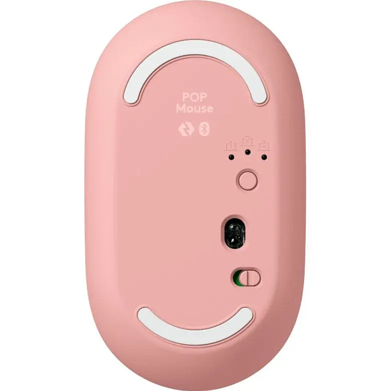 Комплект клавіатура та миша Logitech POP Icon Combo Bluetooth UA Rose [920-013142] [121100] - фото 5