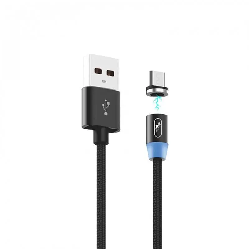 Кабель SkyDolphin S59V Magnetic USB - мicro USB (M/M), 1 м, Black (SDUSB-000442) - фото 3