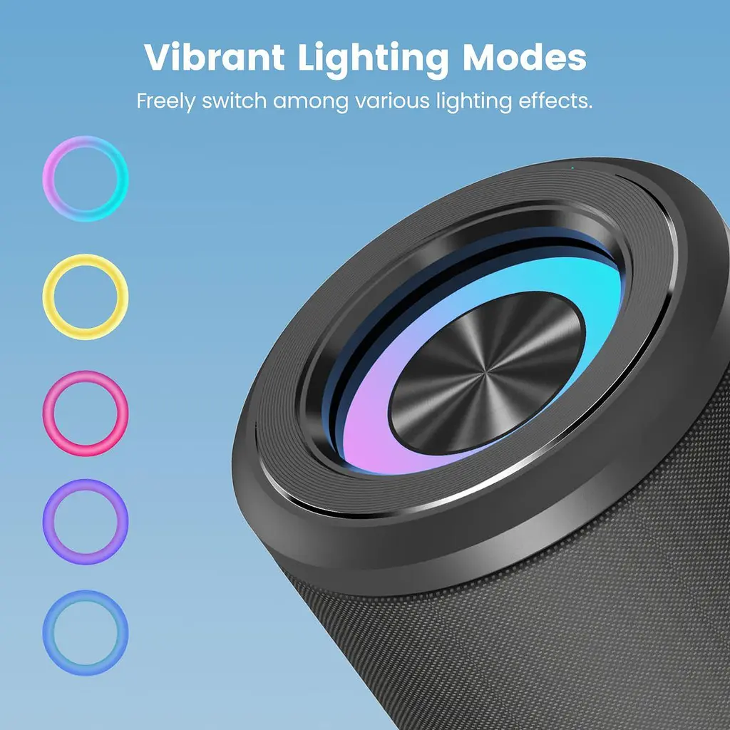 Портативная акустика Sounarc P4 20W 18 часов беспроводная - фото 9