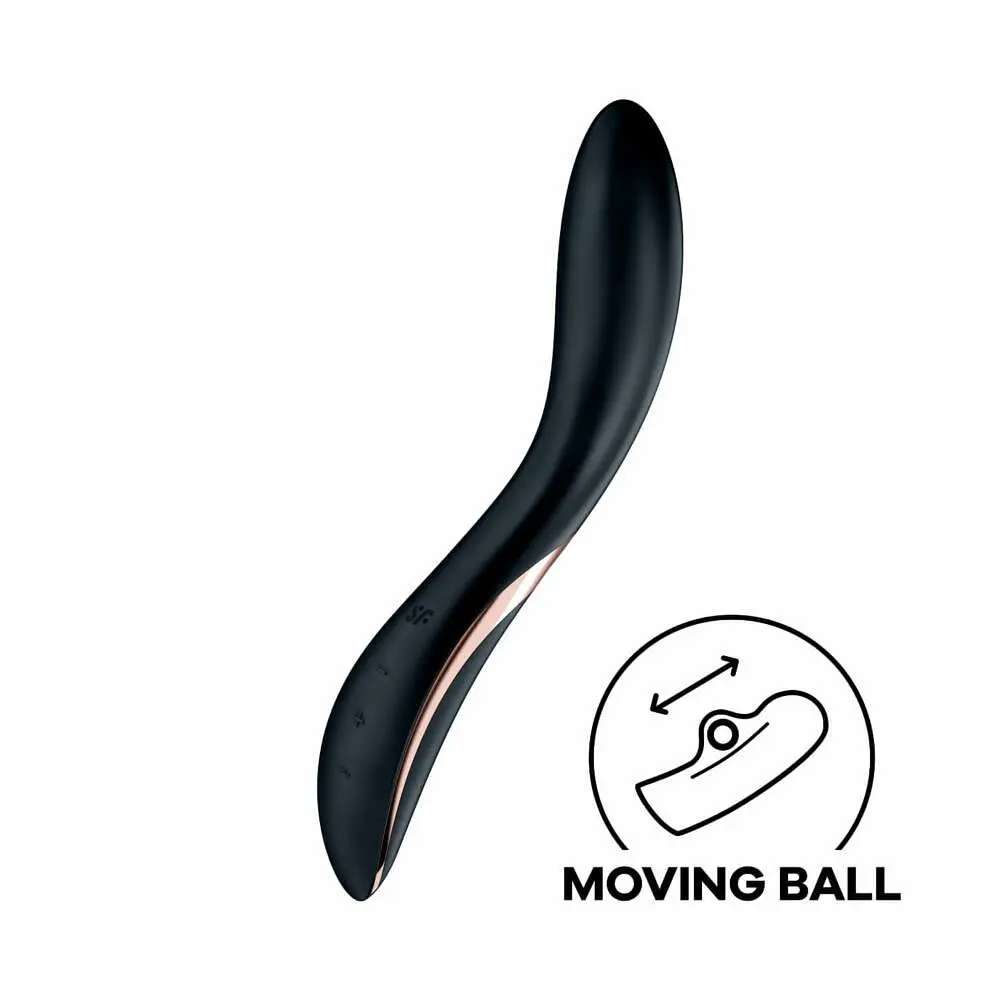 Вібратор Satisfyer Rrrolling Explosion 22 см чорний - фото 6