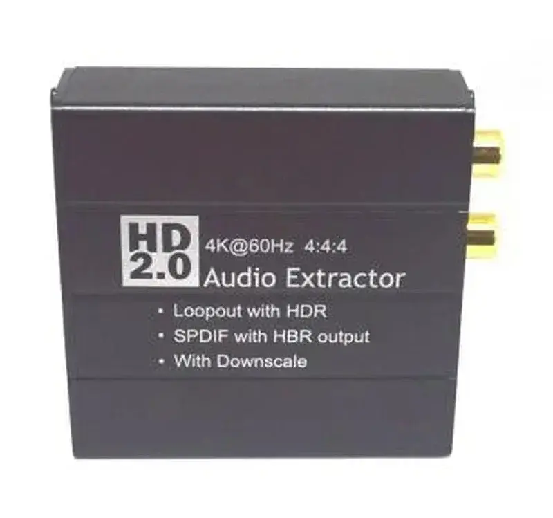 Конвертер - екстрактор сигнала Mirabox HSV360 HDMI 2.0 Audio Extractor + HDMI Loopout - фото 3