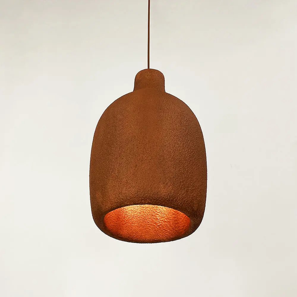 Підвісний світильник із плафоном в кольорі Coffee | Арт. MJ 187/1 CF | Line F - фото 6