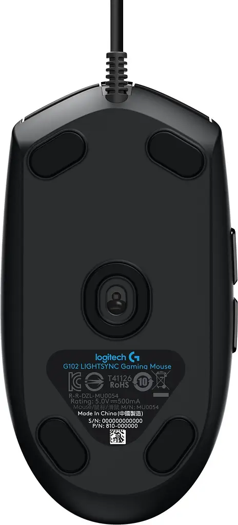 Мышь Logitech G102 Lightsync USB (910-005823) Black [64928] - фото 4