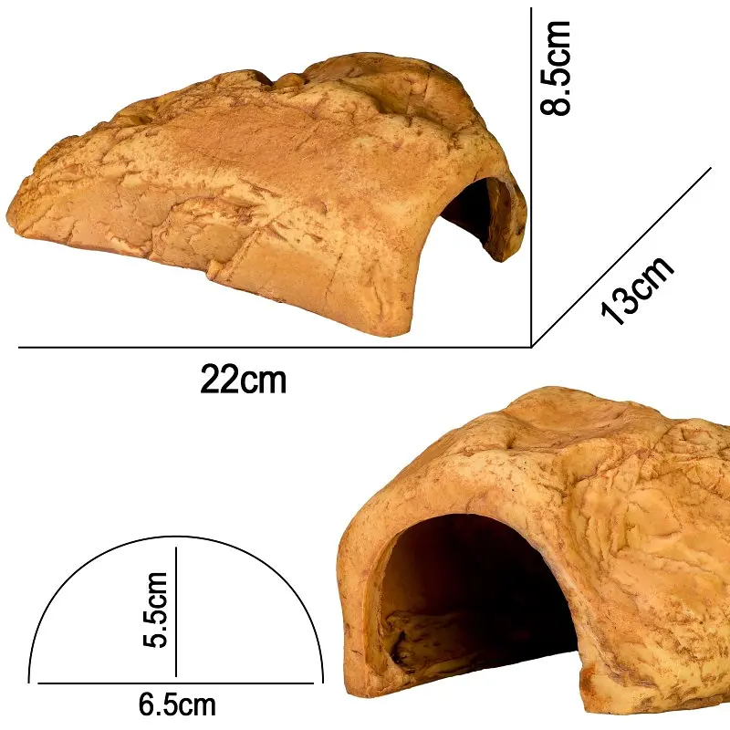 Декорація печера Terrario Rock Shelter без дна 22x13x8,5см (23139) - фото 2