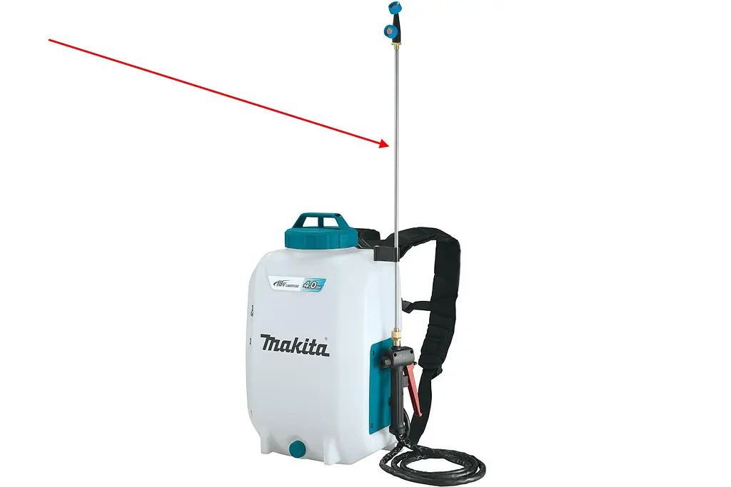 Трубка з'єднуюча для акумуляторних обприскувачів Makita DUS108, DUS158 (PR00000260) - фото 2