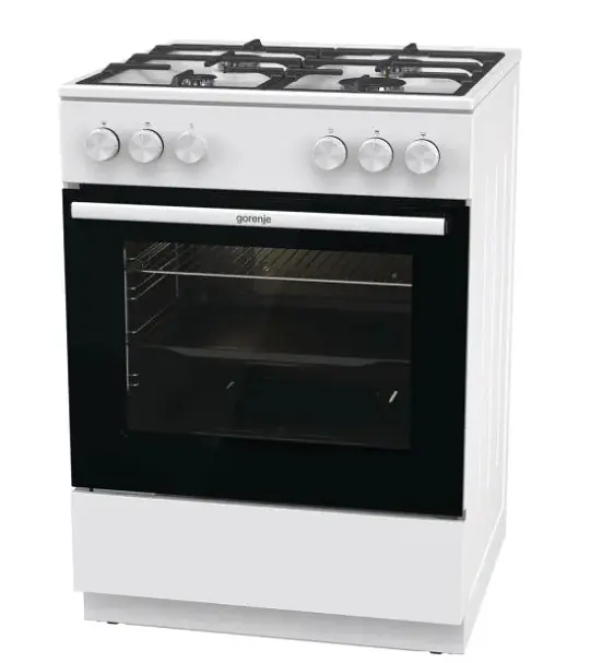 Плита газова Gorenje GG 6A10 WFFM (чавунні решітки) - фото 2