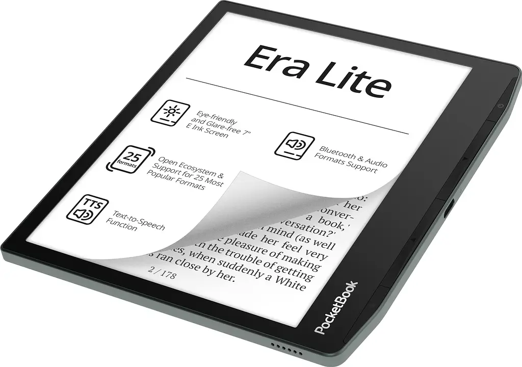 Електронна книга PocketBook 710 Era Lite Stone Green (PB710-9-WW) - фото 3