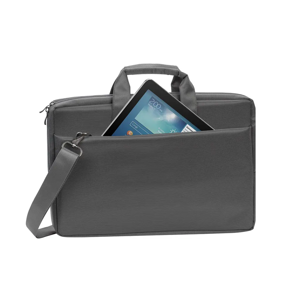 Сумка для ноутбука RivaCase 8251 17.3" Grey - фото 3