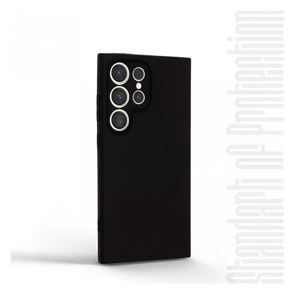 Чохол до мобільного телефона Armorstandart Matte Slim Fit Samsung S24 Ultra Camera cover Black (ARM72478) - фото 2
