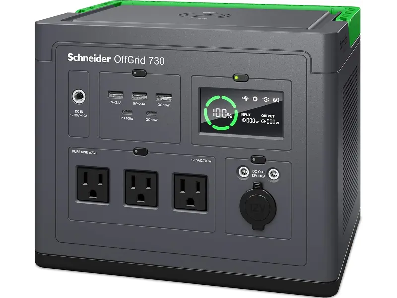 Зарядна станція Schneider OffGrid 730 (PPS730-GR) - фото 4