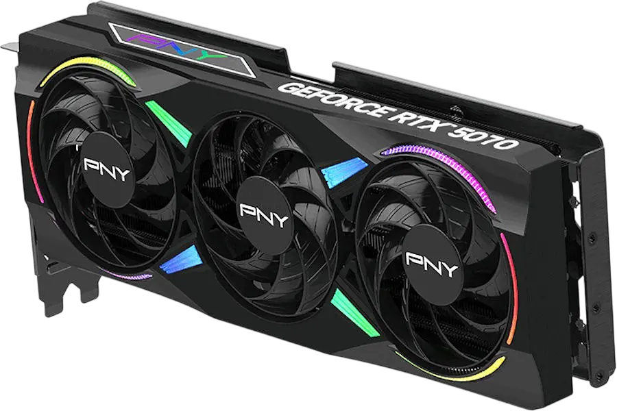 Відеокарта GeForce RTX 5070 12GB PNY Epic-X Triple Fan OC (VCG507012TFXXPB1-O) - фото 2