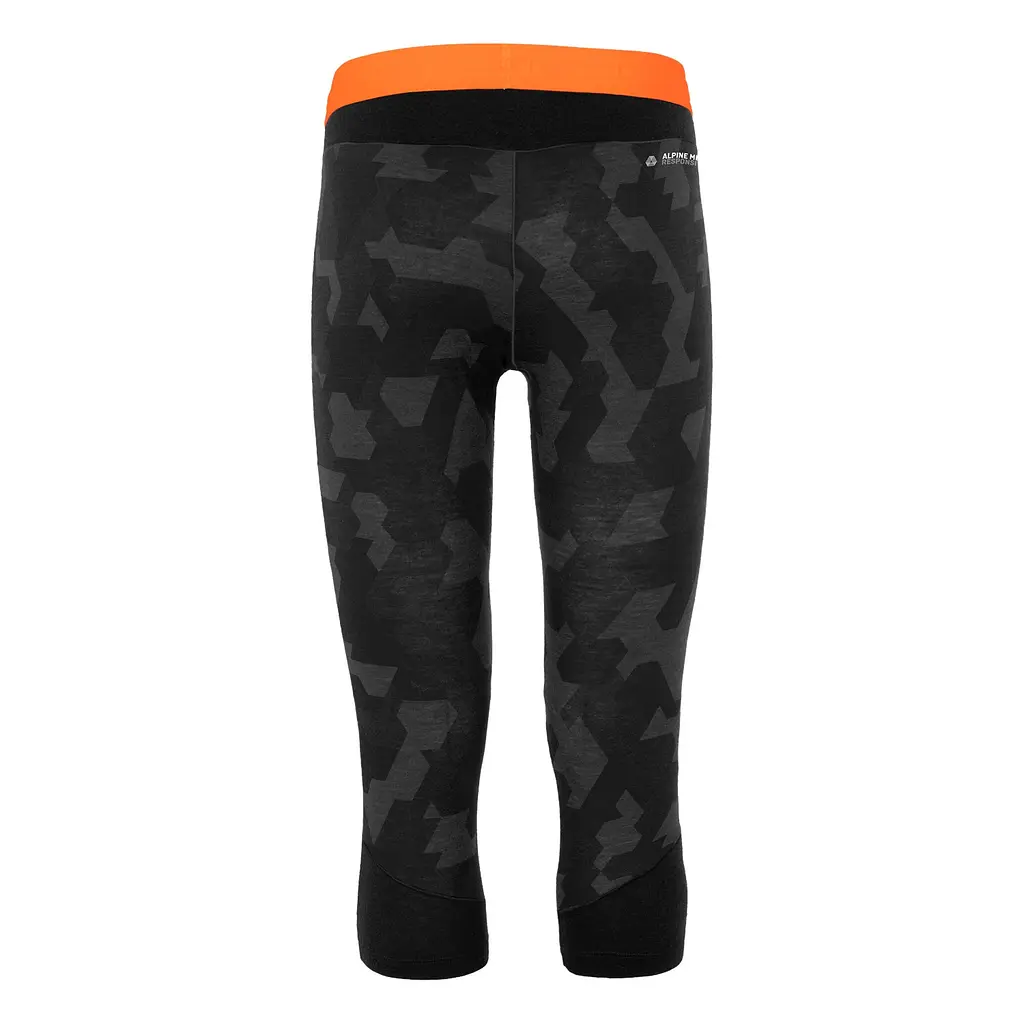 Термокапри Salewa Cristallo Warm Alpine Merino Responsive Men M Черный - фото 2