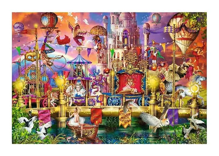 Пазл Trefl деревянный фигурный Волшебный мир 500+1 эл. (20156) - фото 2