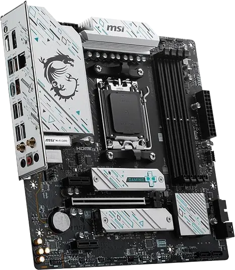 Материнська плата MSI B650M Gaming Plus Wi-Fi Socket AM5 (B650M GAMING PLUS WIFI) - фото 2