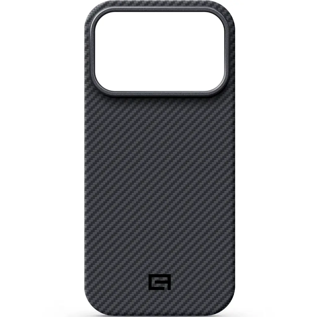 Чохол до мобільного телефона Armorstandart BlackIcon Aramid Twill MagCase Apple iPhone 18 Pro Black (ARM92840)