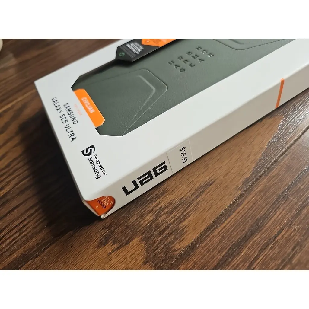 Чохол протиударний UAG Civilian MagSafe для Samsung Galaxy S25 Ultra (S938) Olive 214473117297 - фото 3
