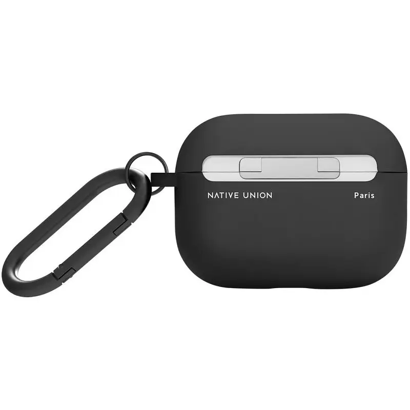 Чехол Native Union Roam Case Black для AirPods Pro 2nd Gen черный (APPRO2-ROAM-BLK-NP) - фото 3