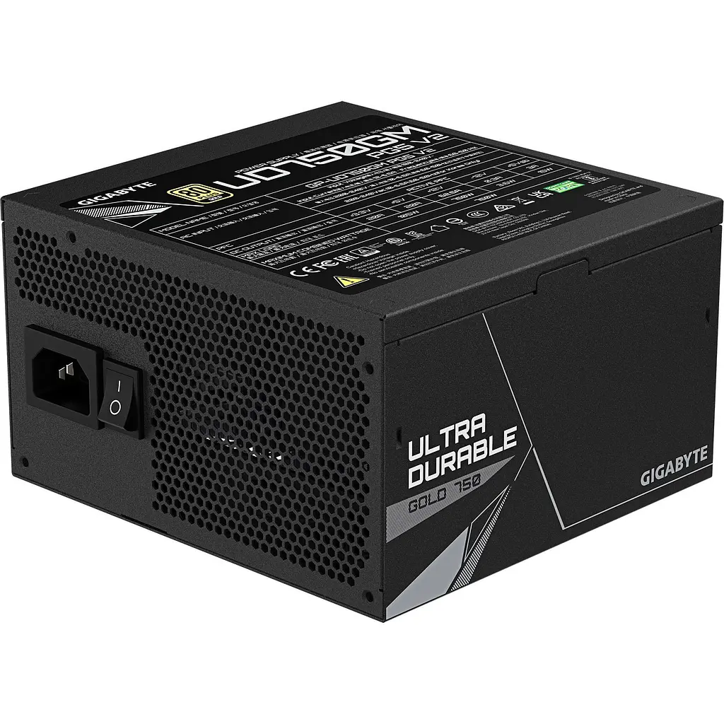 Блок питания Gigabyte UD750GM PG5 V2 750W Black (GP-UD750GM PG5 V2) [148447] - фото 3