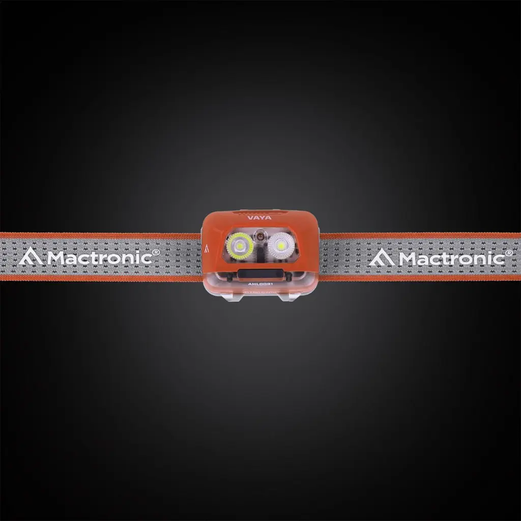 Ліхтар налобний Mactronic Vaya (480 Lm) Cool/Warm White/Red LED Recharg Type-C (AHL0091) - фото 4