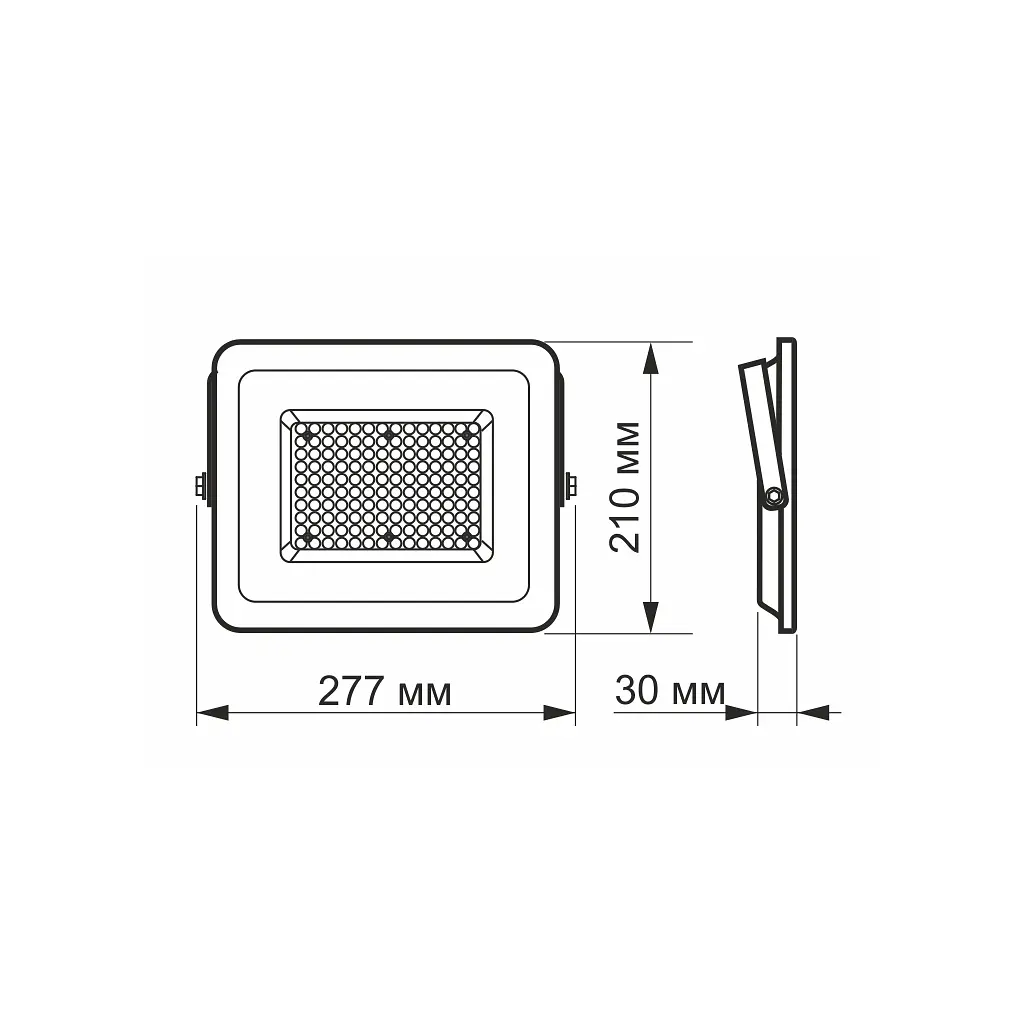 Прожектор Videx LED F2e 100W 5000K (VL-F2e-1005W) - фото 3