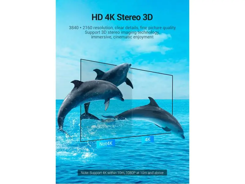 Кабель Vention HDMI to HDMI 2m Black (AAKBH) - фото 9