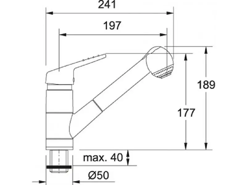 Змішувач для кухонної мийки Franke Cascada Window 115.0014.879 - фото 2